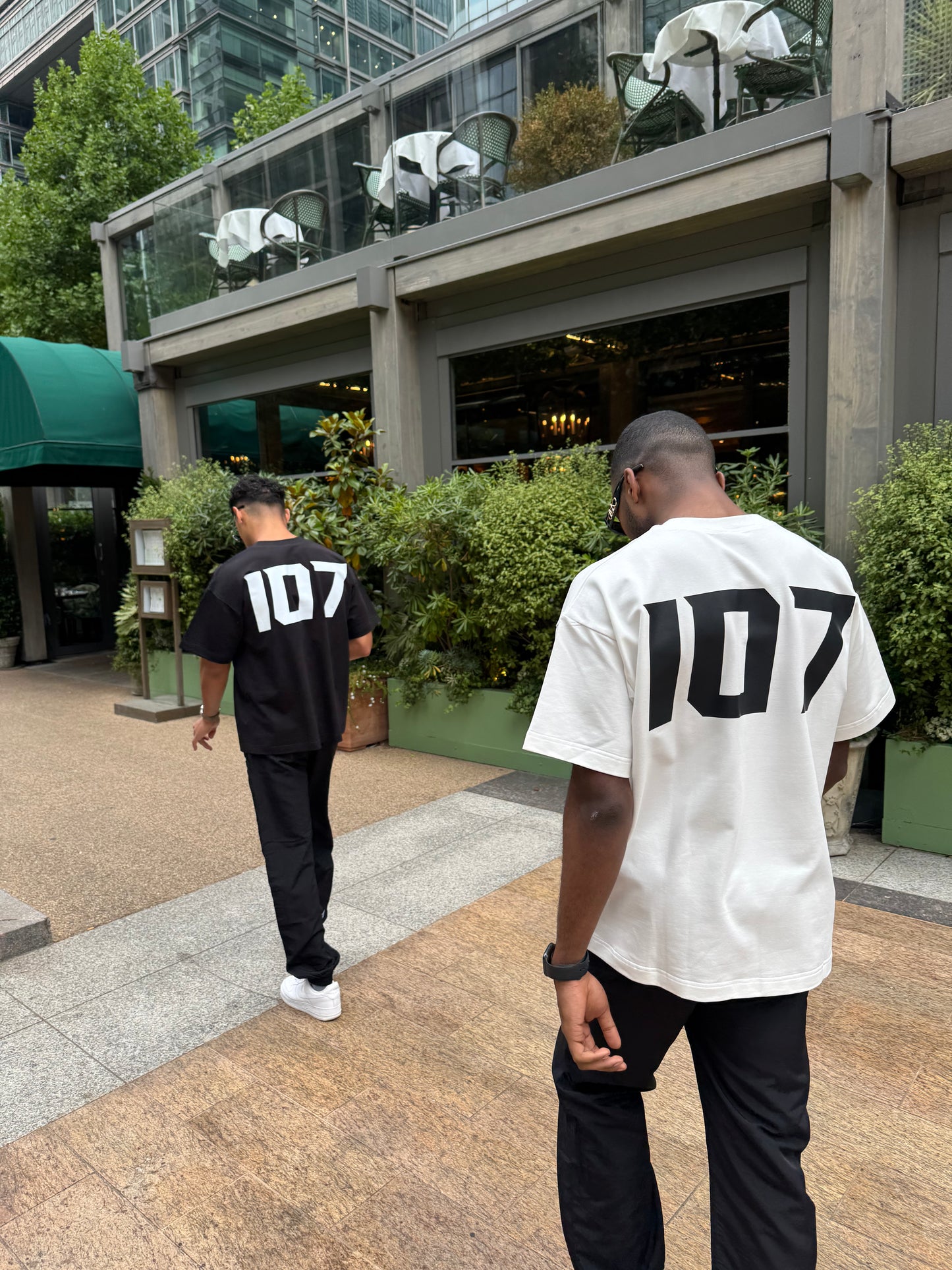 Offline Influence Genesis 107(Big Design) T-Shirt - White